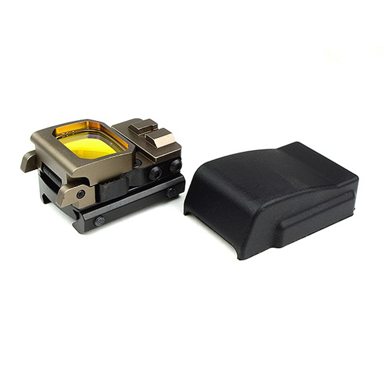 Tactical RMT Flip Red Dot Pistol Sight Holographic Reflex Grey